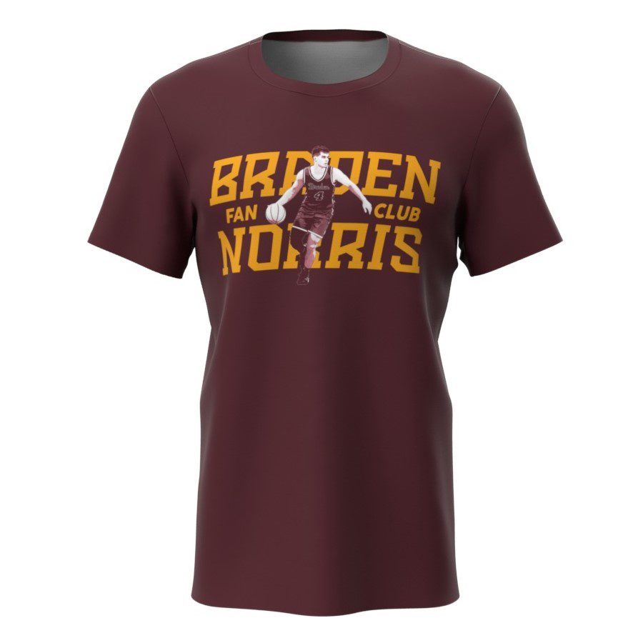 Braden Norris Fan Club Maroon T-Shirt