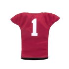 Alabama Football #1 Miniature Jersey Red Back