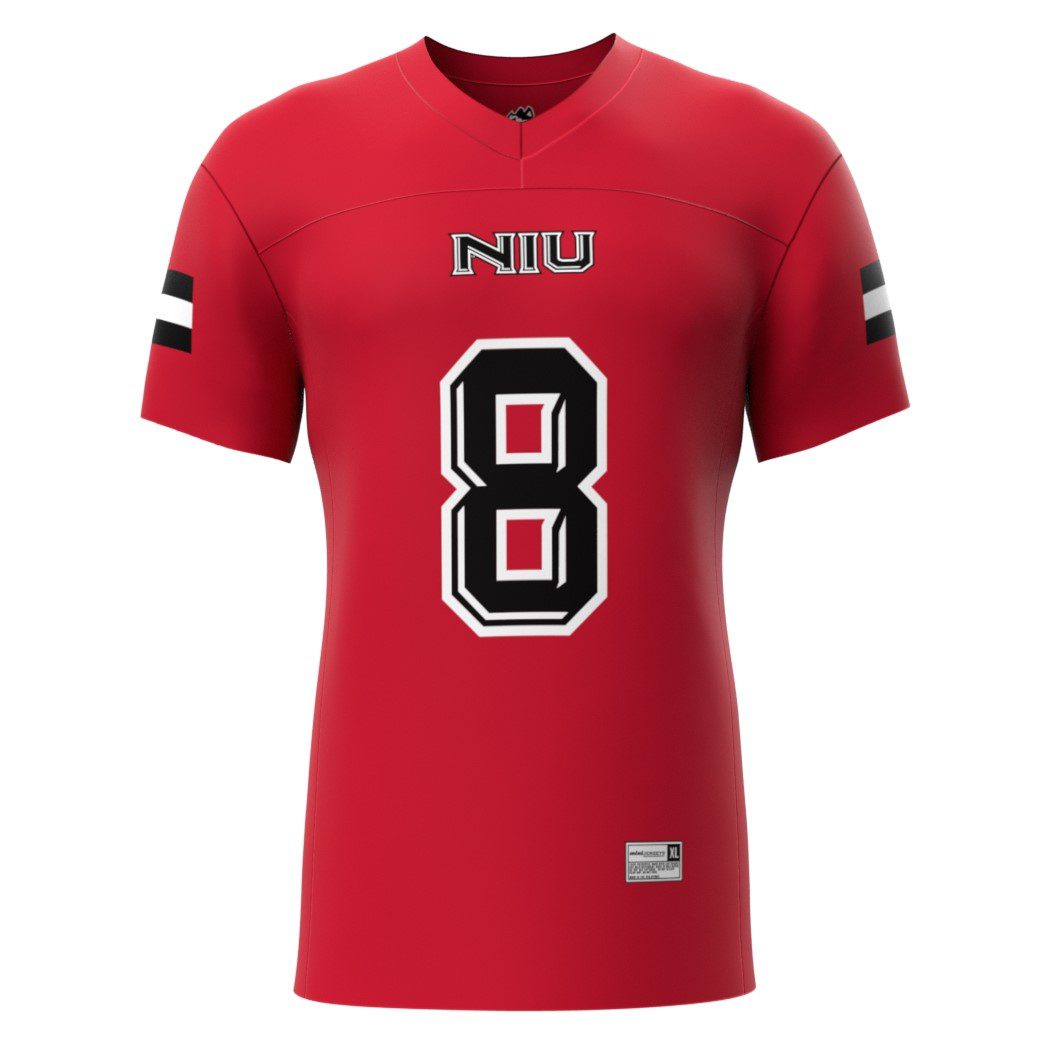 Jeff Griffin NIU Replica Red Jersey