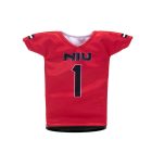 NIU Football #1 Miniature Jersey Red