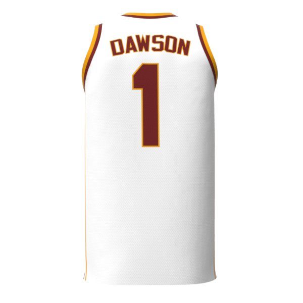 Jayden Dawson Loyola Replica White Jersey Back