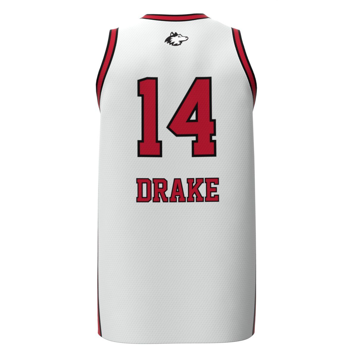 Kortney Drake NIU Replica Red Jersey Back