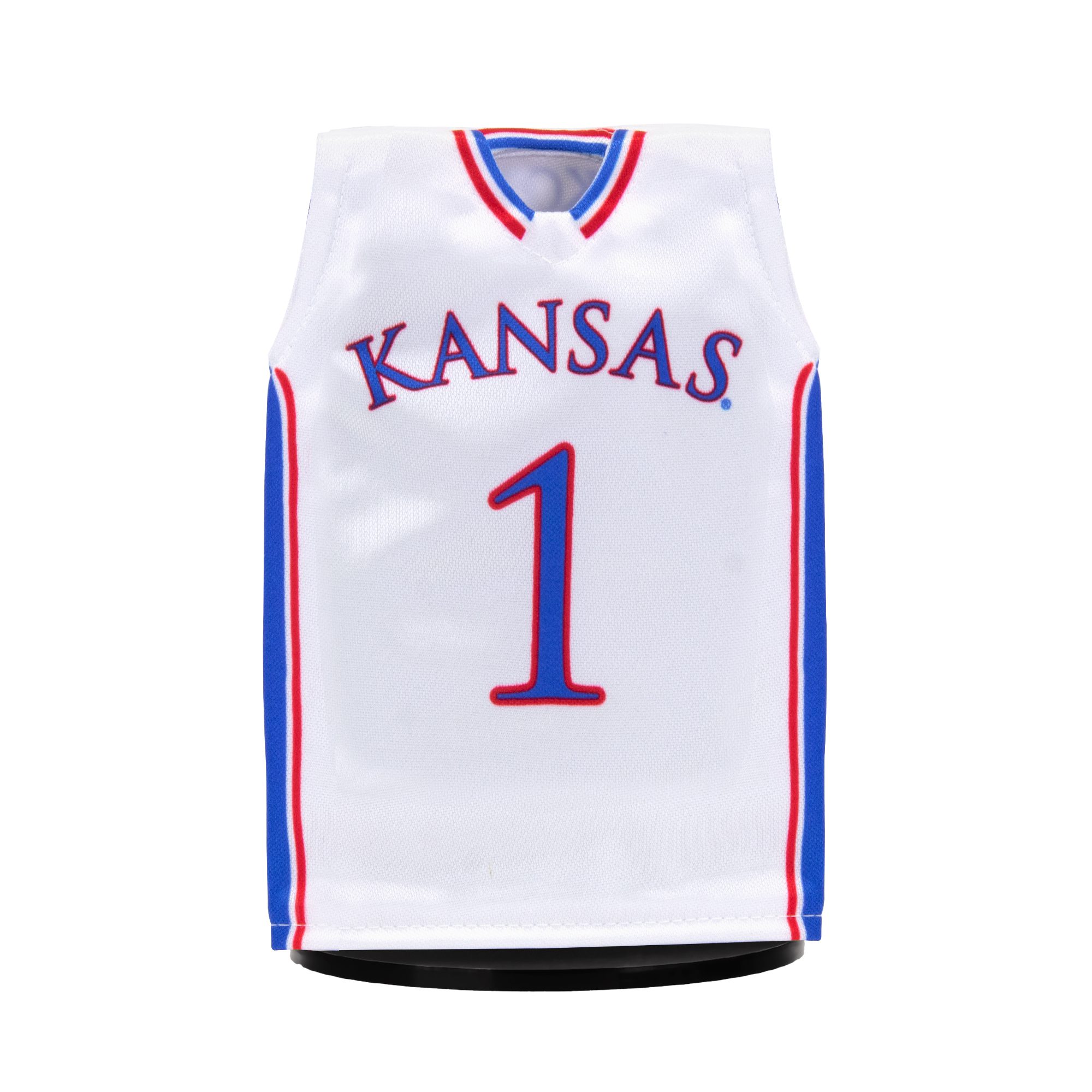 Kansas Basketball #1 MiniJerzey White