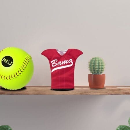 alabama softball miniature sports jersey