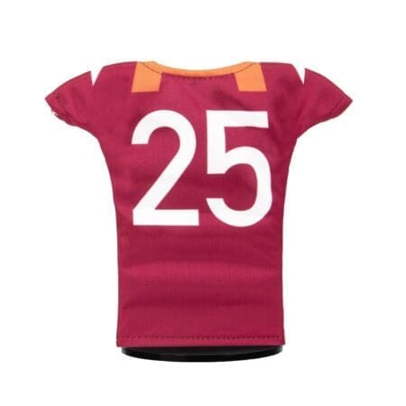 Virginia Tech Hokies Football #25 Miniature Sports Jersey Back