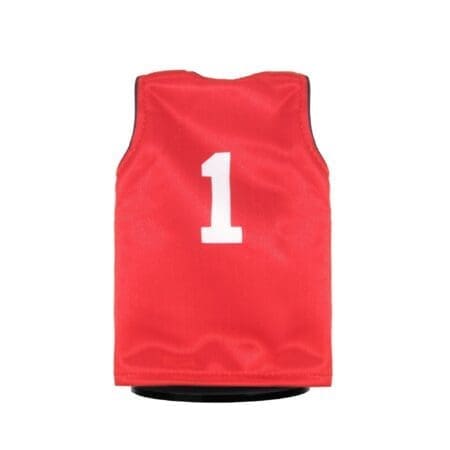 Ohio State Buckeyes Basketball #1 Mini Sports Jersey (Scarlet) Front
