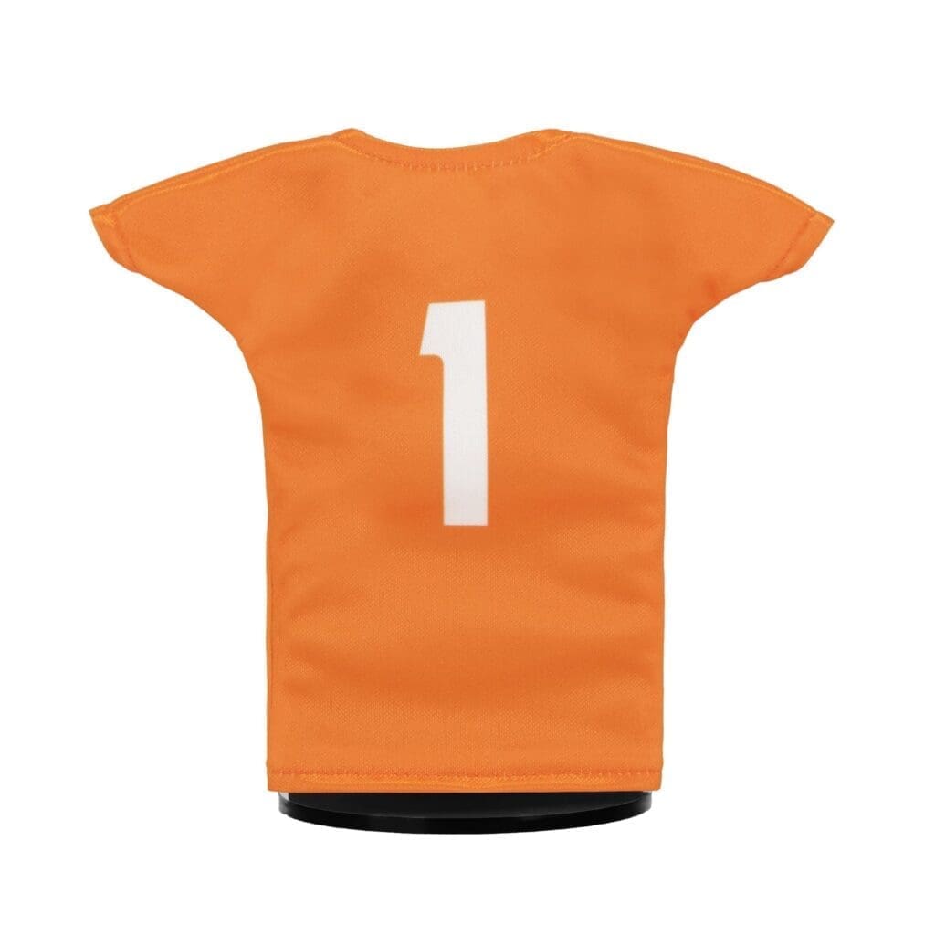 Tennessee Volunteers Baseball #1 Mini Sports Jersey (Orange) Back