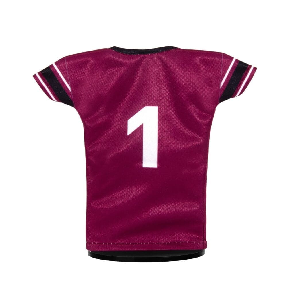 SIU Salukis Football #1 Miniature Sports Jersey Back