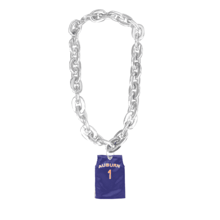 Auburn Fan Chain Basketball Blue
