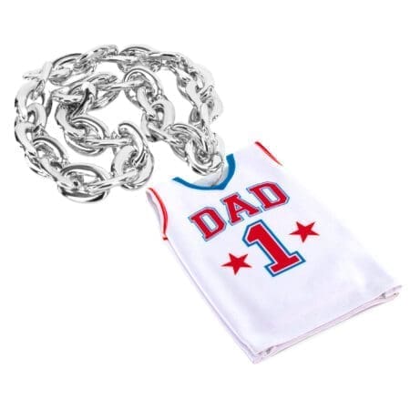 #1 Dad Mini Jersey White
