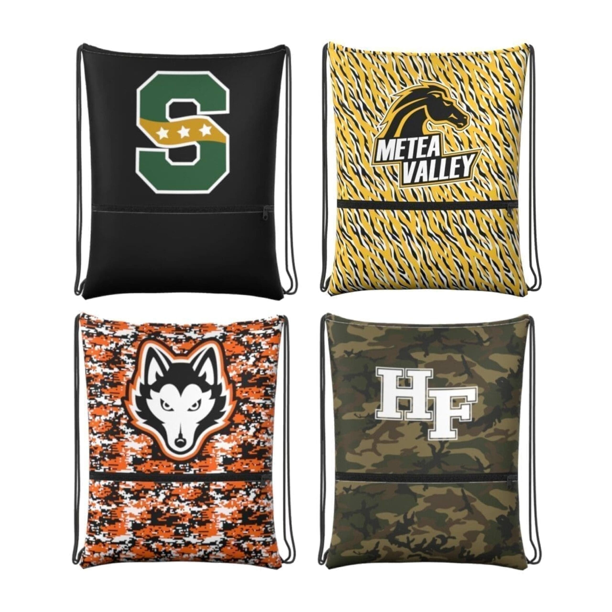 Oversized Drawstring Bag ($15)