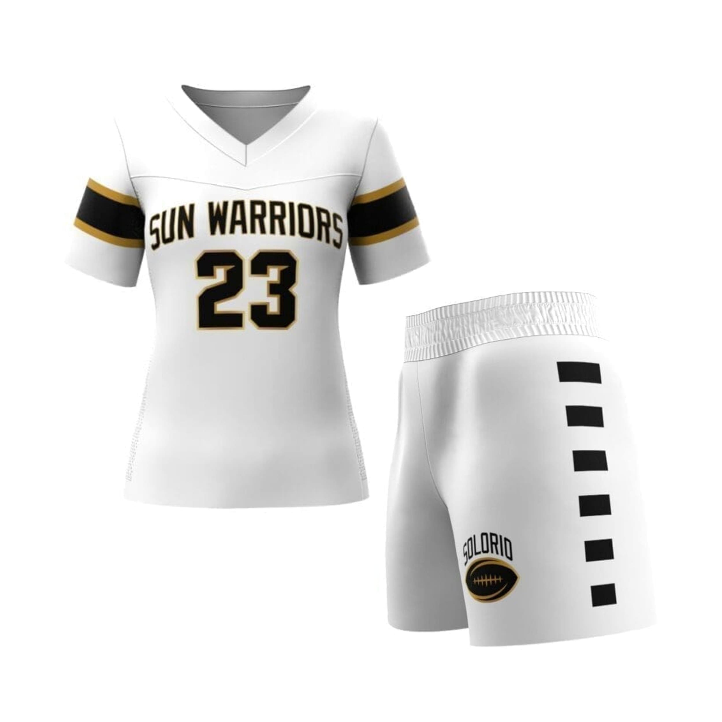 Custom Flag Football Jersey White