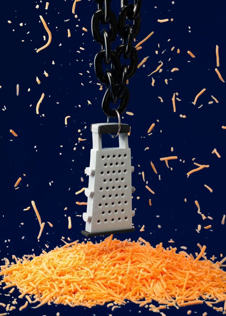 Chicago Bears Cheese Grater Chain