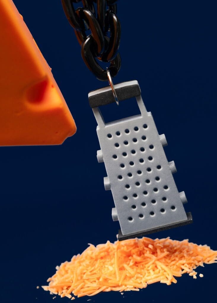 Chicago Bears Cheese Grater Chain