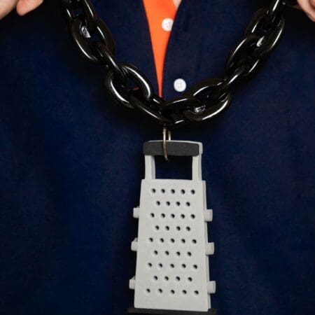 Chicago Bears Cheese Grater Chain