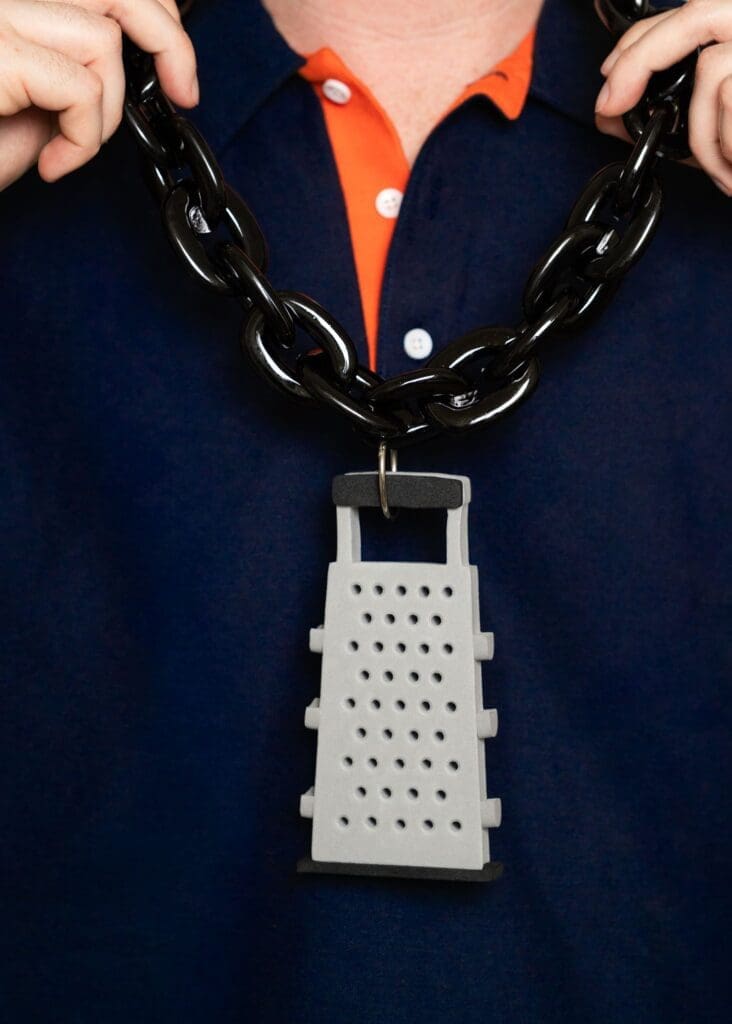 Chicago Bears Cheese Grater Chain