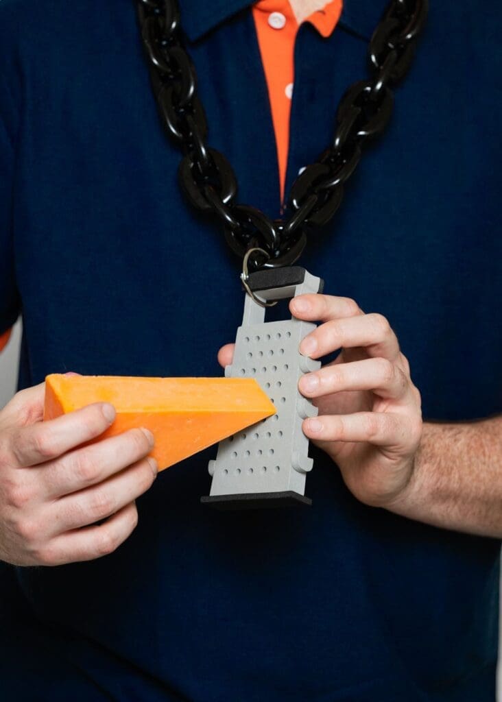 Chicago Bears Cheese Grater Chain