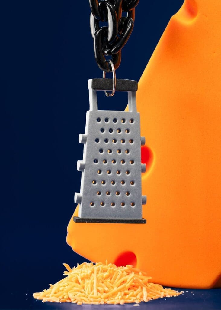 Chicago Bears Cheese Grater Chain